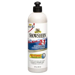 Absorbine Showsheen 2-i-1 - sjampo & balsam, 591 ml