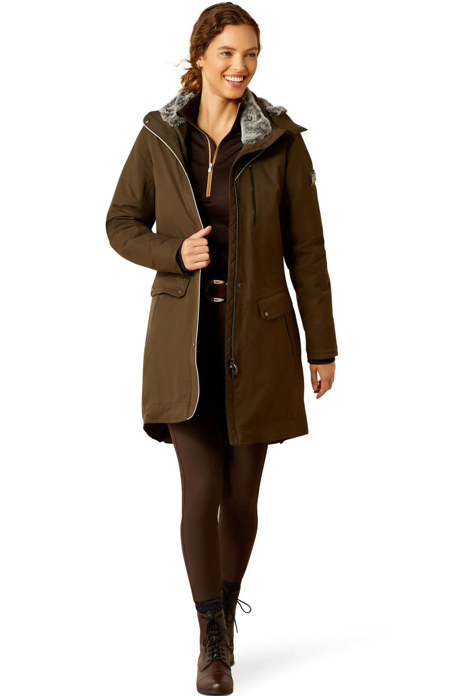 Ariat Tempest Vanntett og Fôret Parka for Kvinner