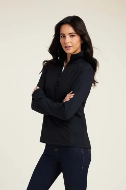 Ariat Venture sweatshirt med 1/2 glidelås til dame