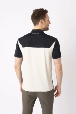 B Vertigo Aidan sømløs poloskjorte til herre