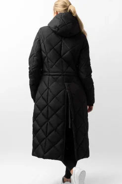 B Vertigo Gem lettfôret frakk til dame