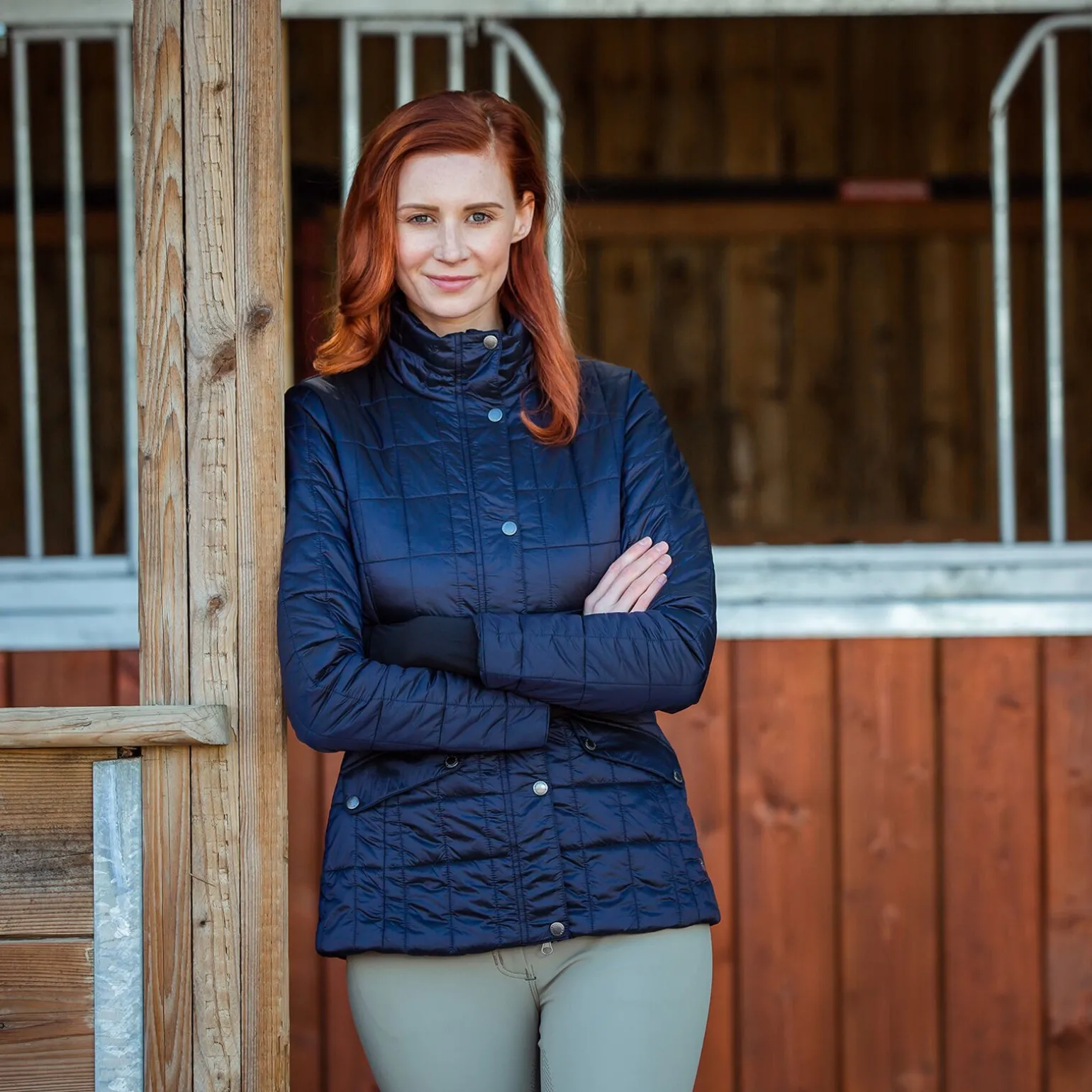 B Vertigo Julianne vattert jakke, dame