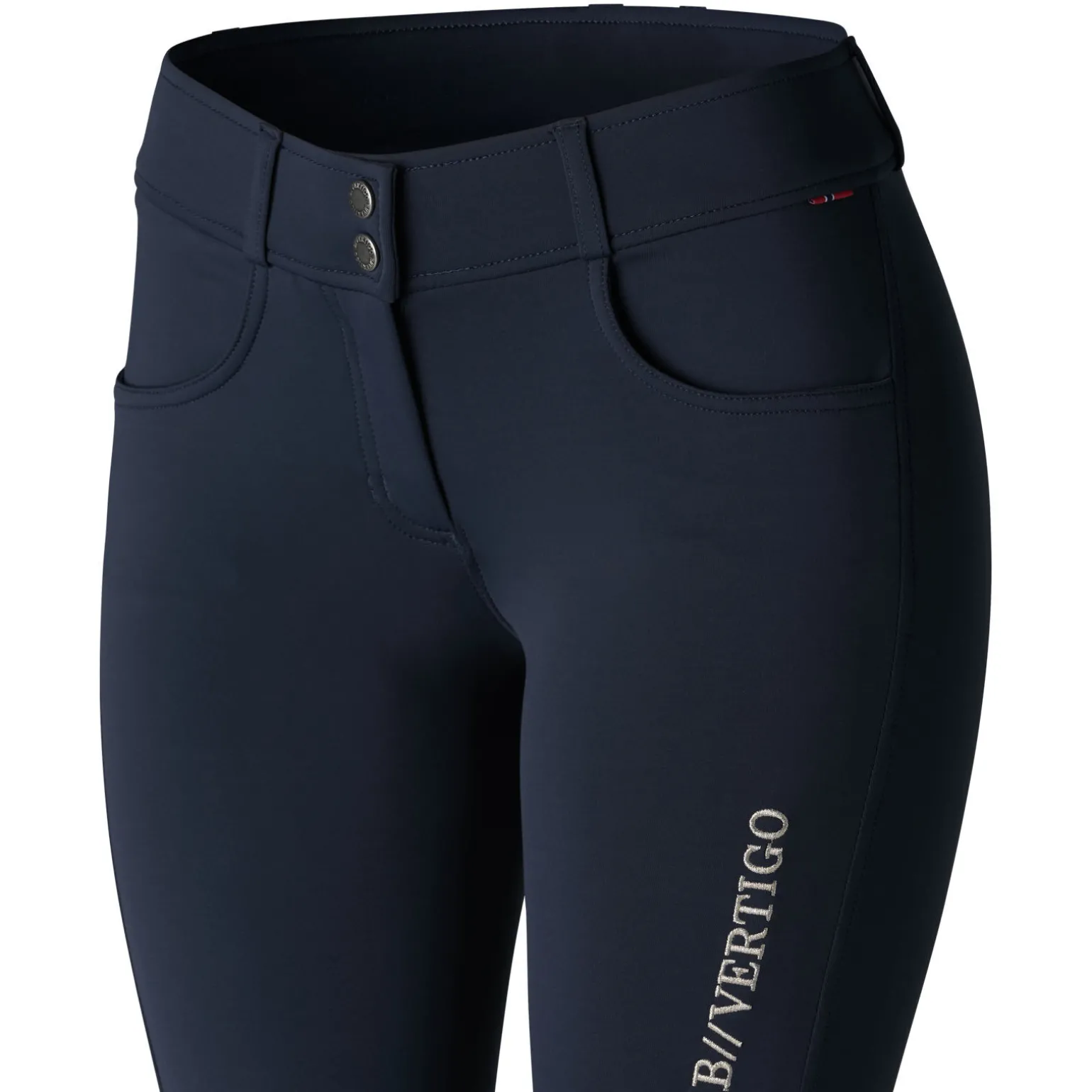 B Vertigo Meghan ridebukse med kneforstering i silikon, dame