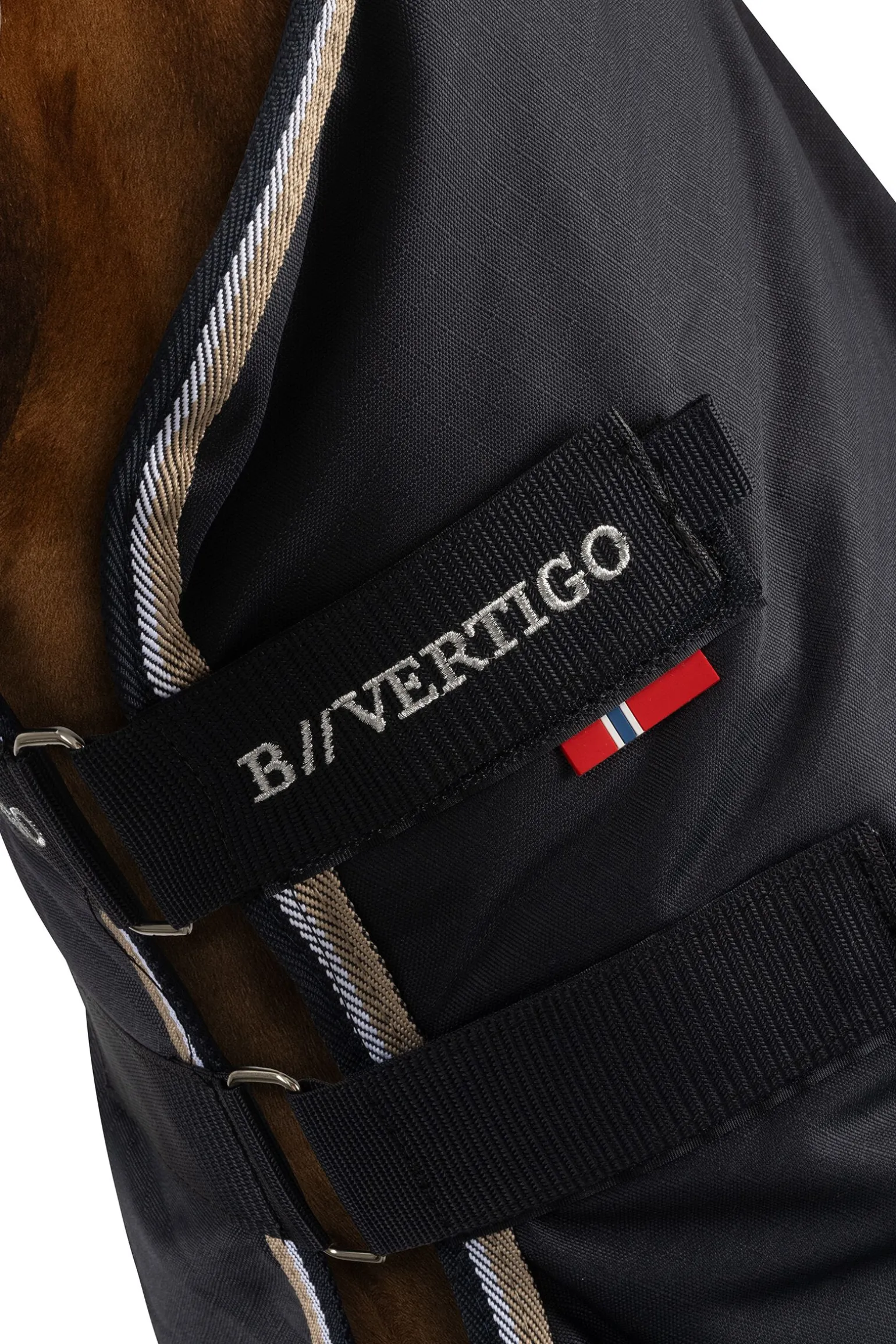 B Vertigo Vancouver ridedekken med avtakbar hals, 200 gram