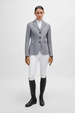 Boss Emma showbluse Houndstooth