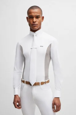 Boss Norman show-skjorte med sidepanel