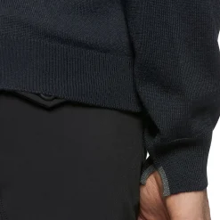 Cavalleria Toscana ullstrikket genser med V-hals, herre