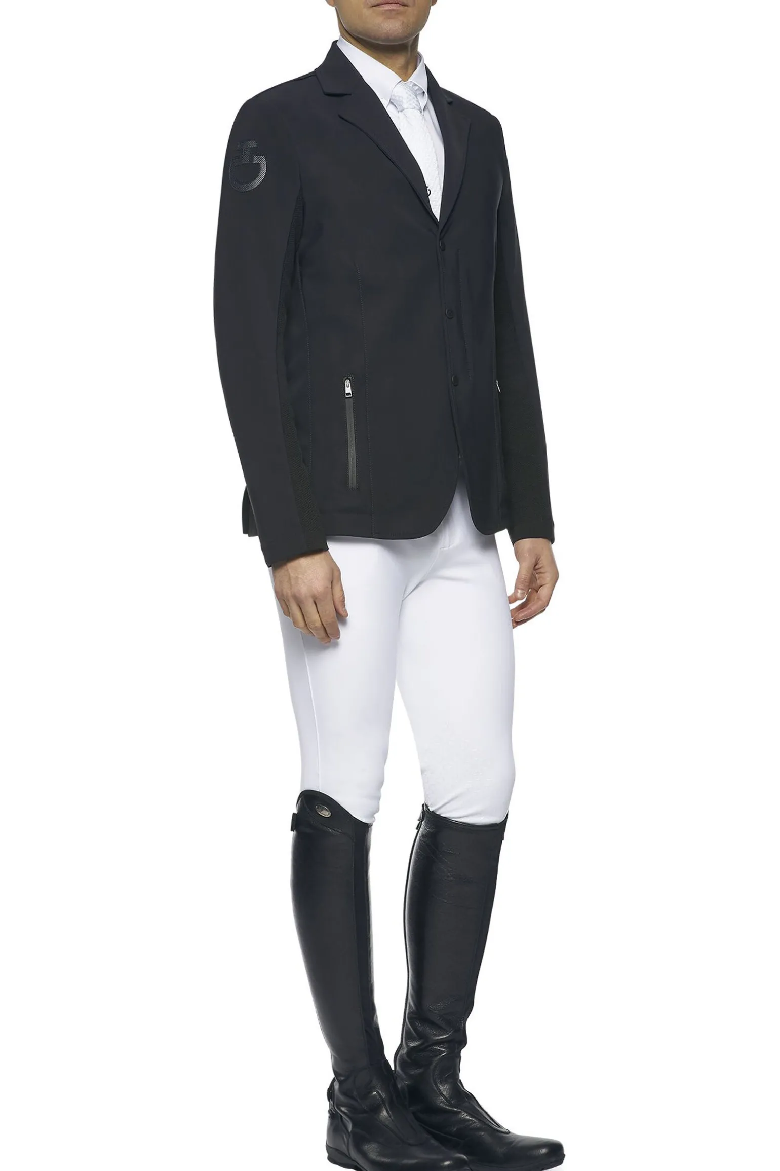 Cavalliera Toscana Tech Knit Zip herre-turneringsjakke