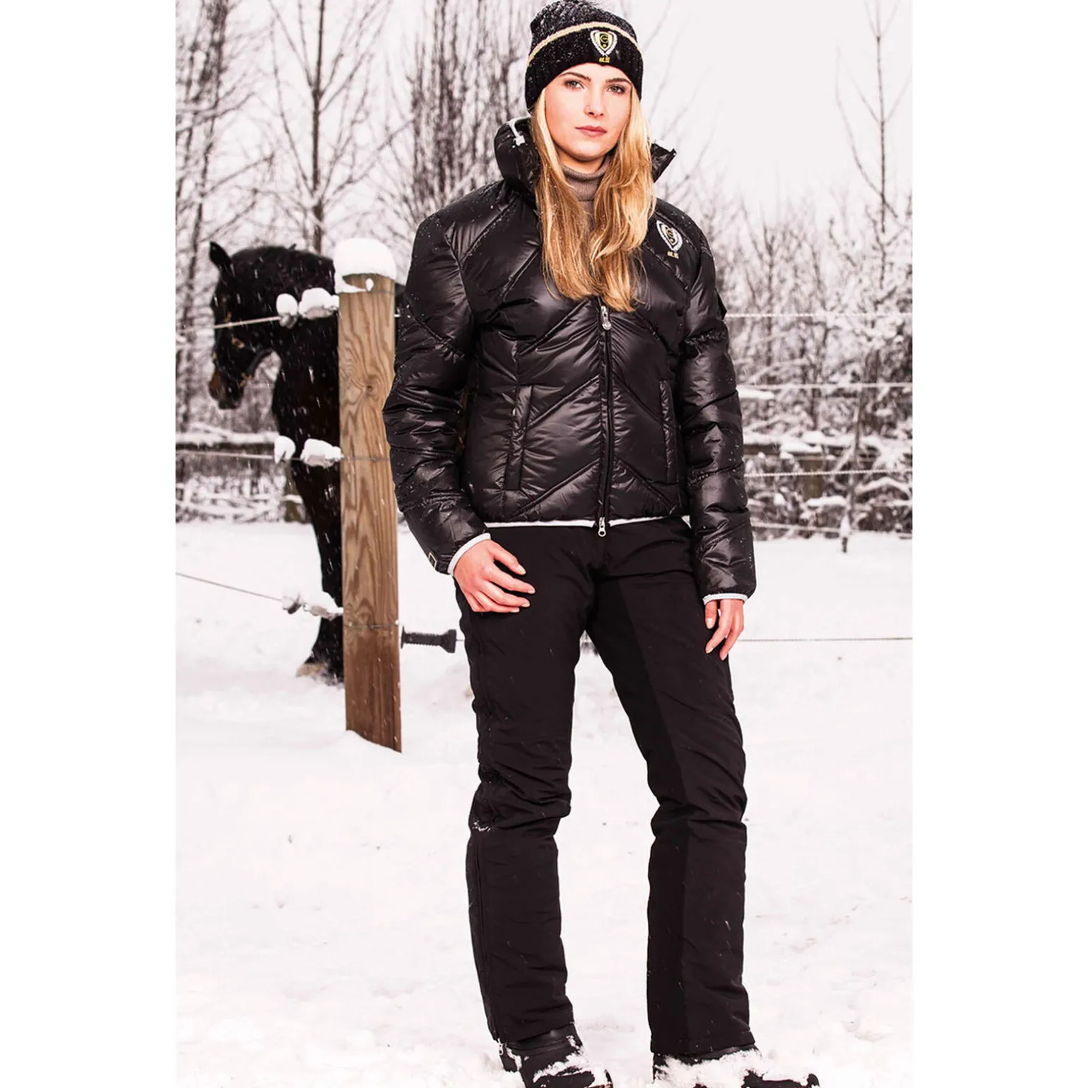 Covalliero Alaska thermisk overtrekksbukse, dame