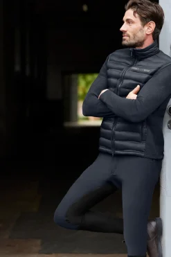 ELT Matteo Classic helforsterkede ridebukser for menn med fullsete i kunstskinn