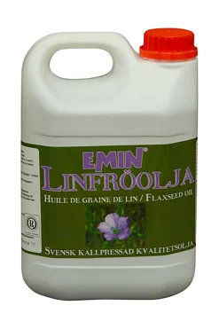 Emil linfrøolje, 2500 ml.