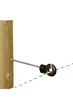 Farm Patrol Offset ringisolator, med 22 cm stang, 10 stk