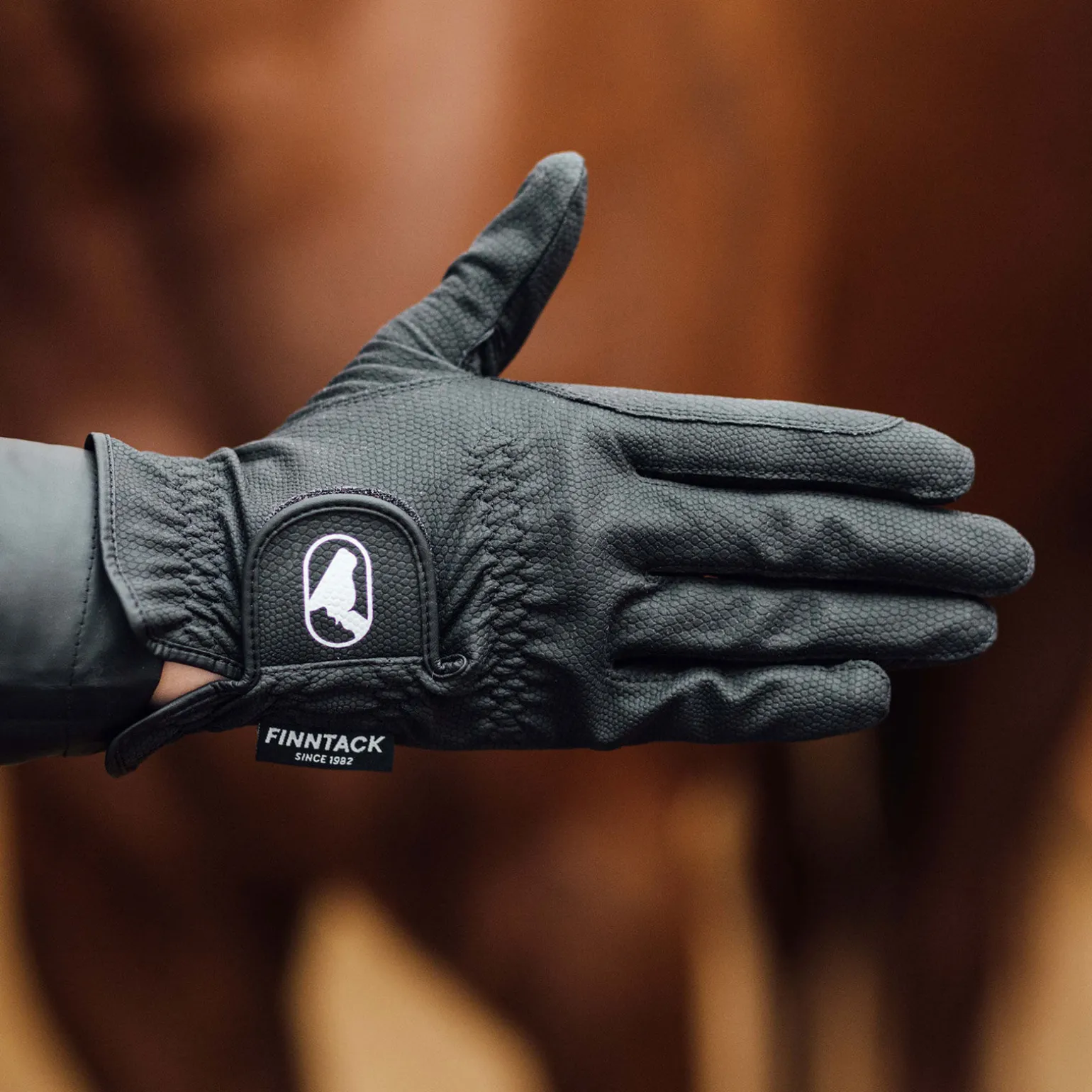 Finntack Pro Orlando hansker i syntetisk lær