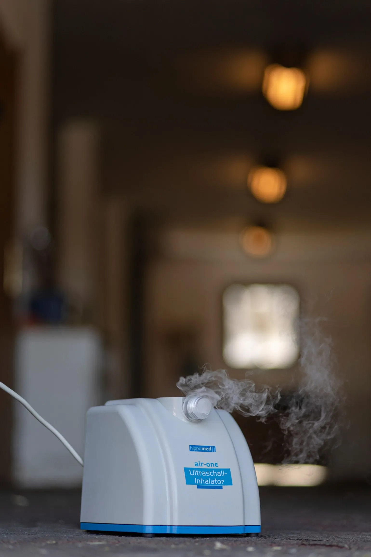 Hippomed AirOne Ultrasound inhalator med maske, varmblods