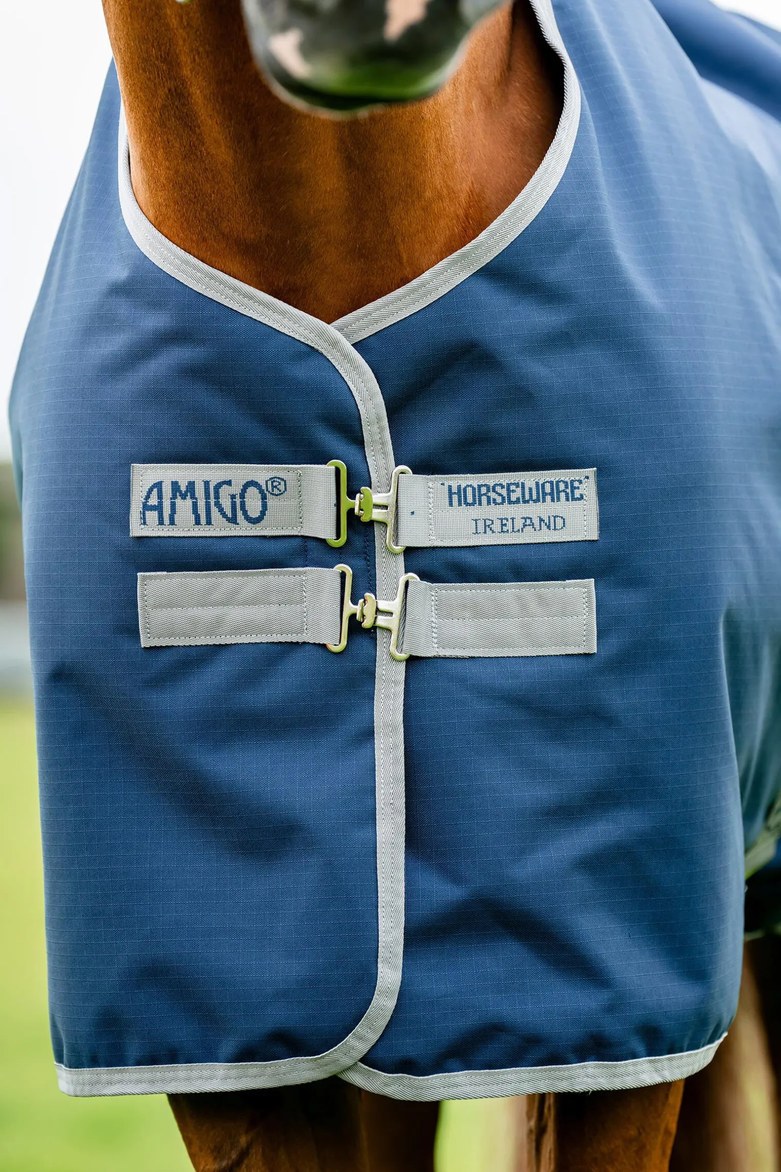 Horseware Amigo Ripstop 900D Plus utedekken med avtakbar halsdel, 100g