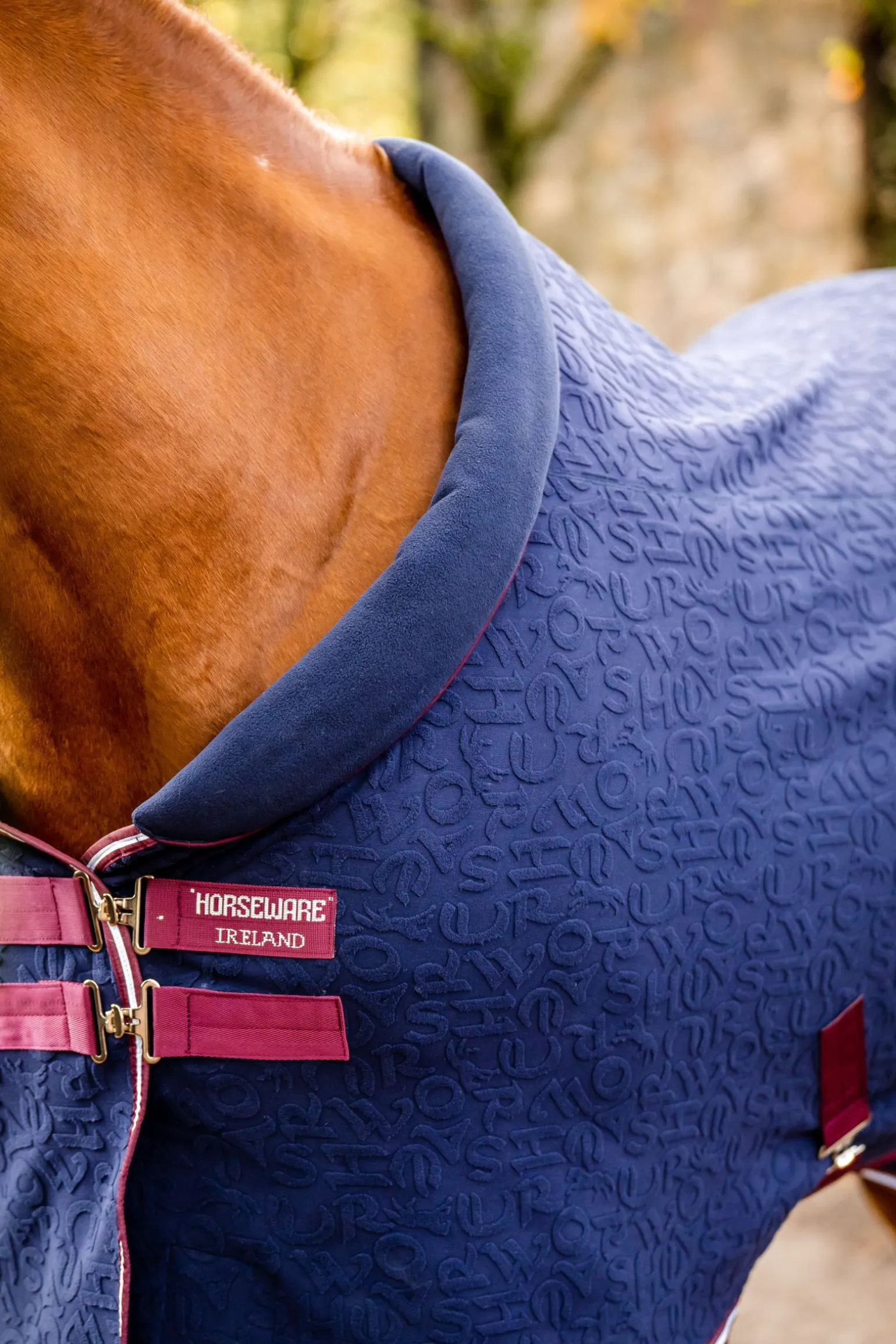 Horseware dekorert cosy neck cooler