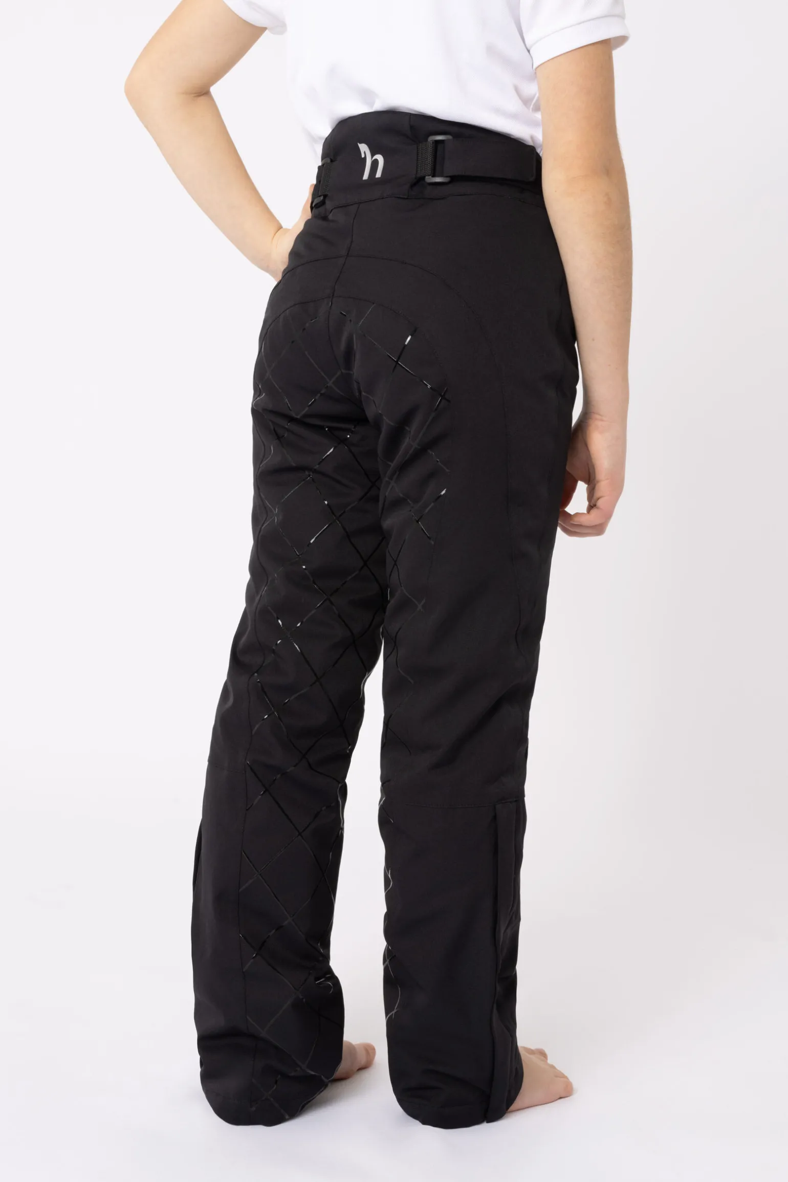 Horze Adeline silikonpolstret ridebukse, barn