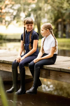 Horze Amber lettfôret klubbvest, barn