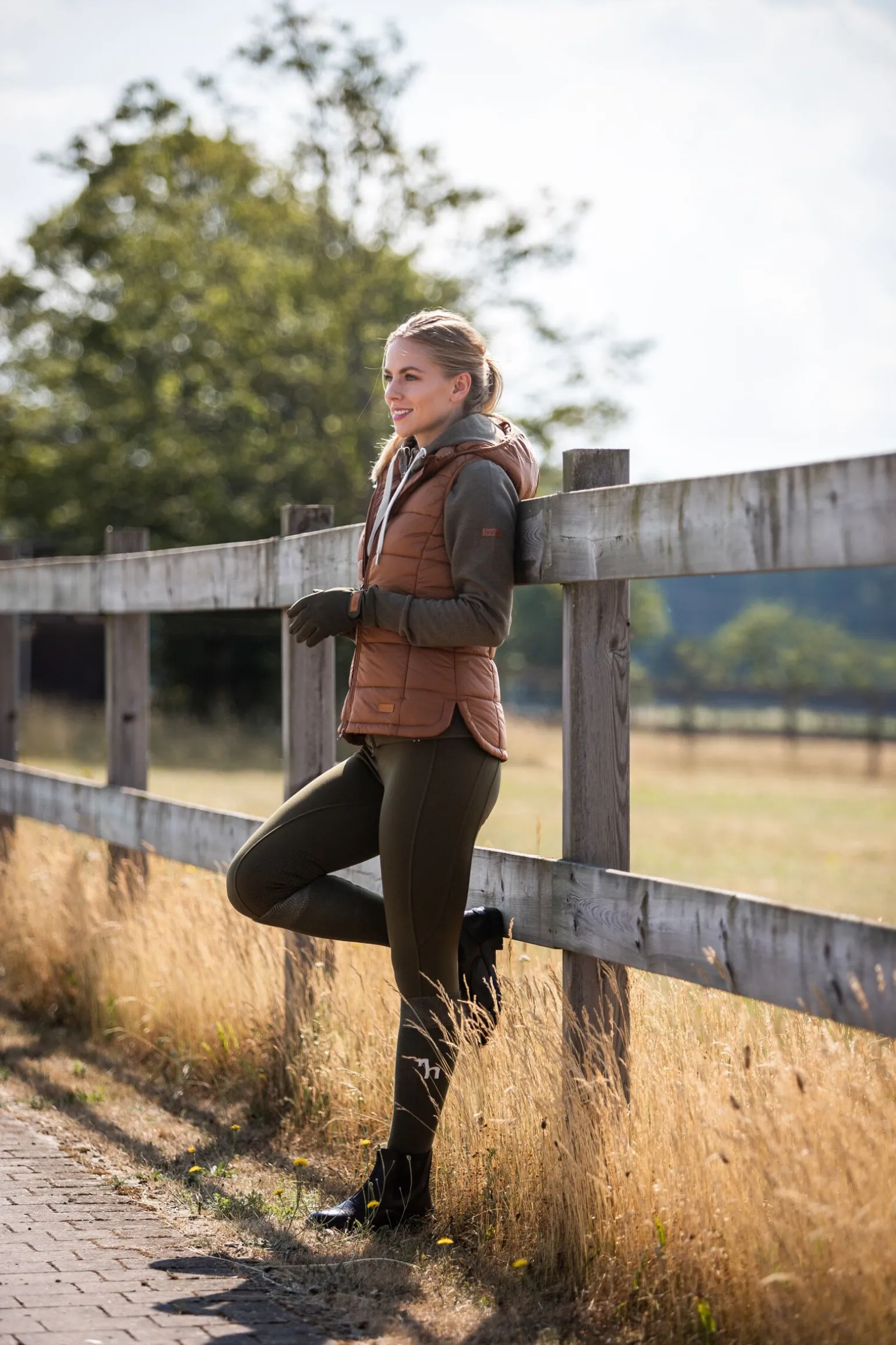 Horze Anne fôret ridevest til dame