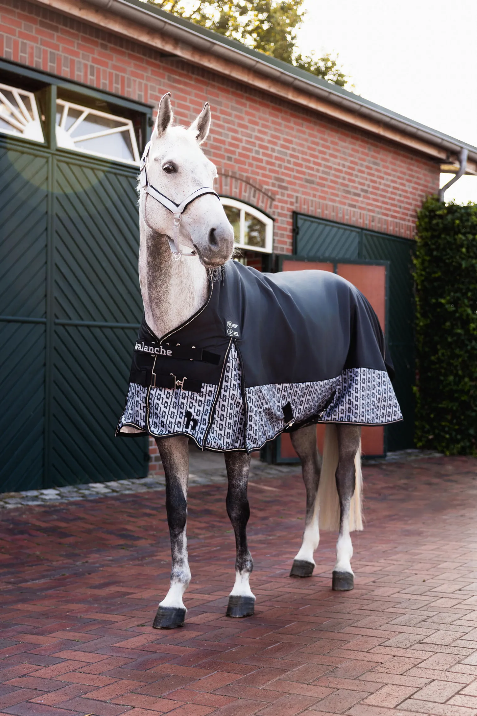 Horze Avalanche regndekken med fleece