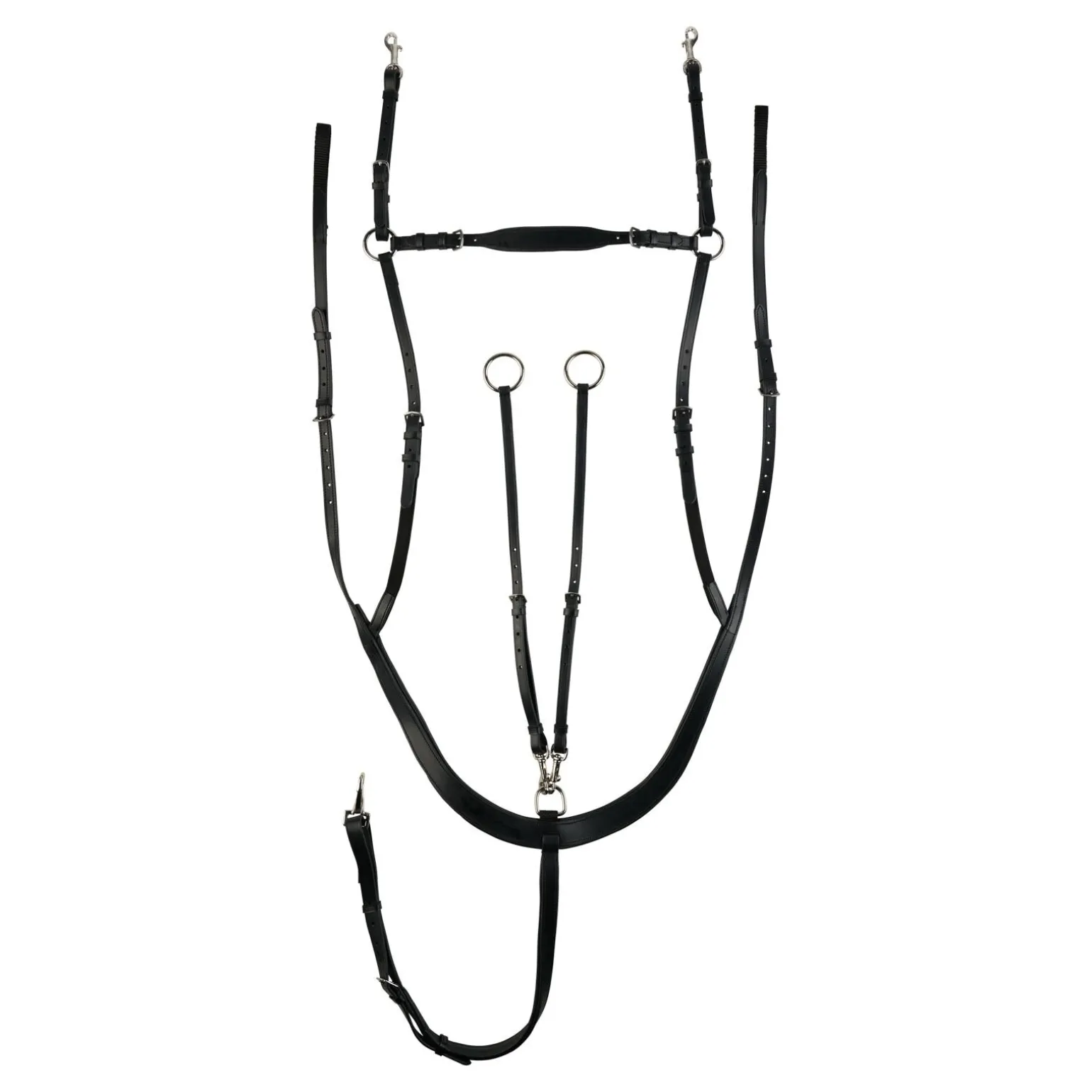 Horze Belgravia fortøy med kombinert martingal