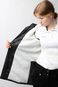 Horze Billie PU regnjakke med fleece, dame
