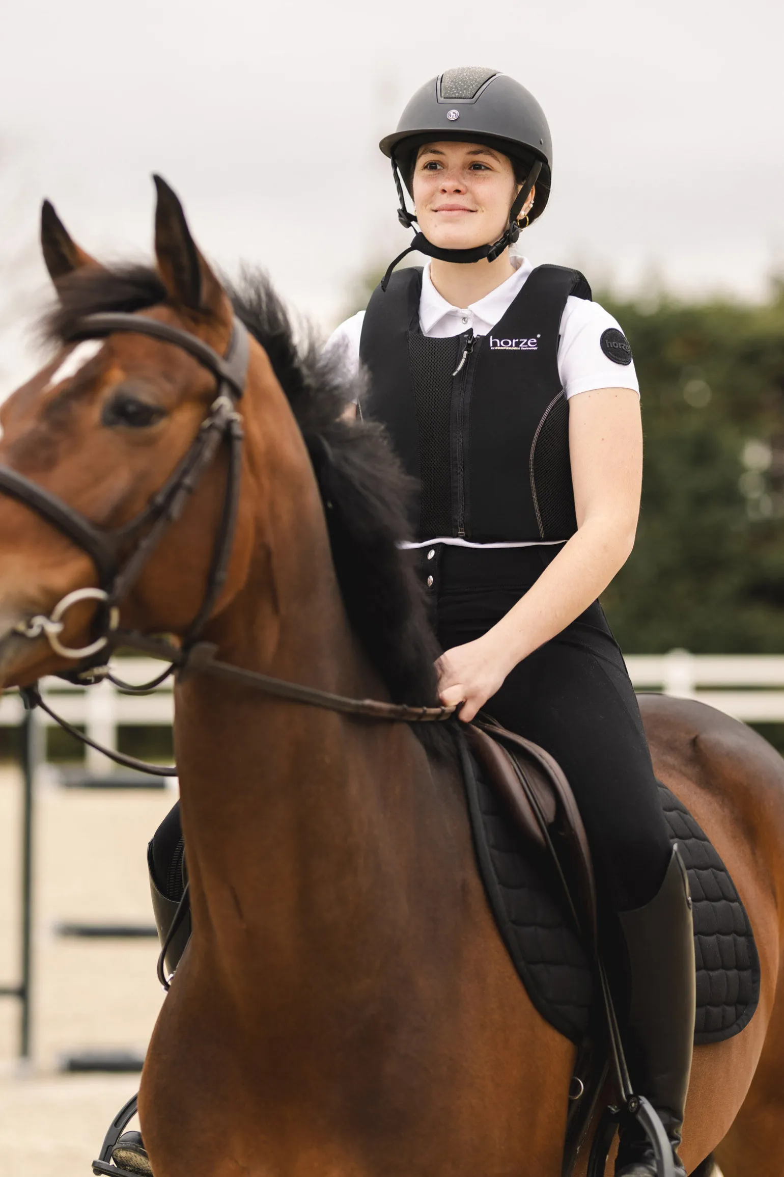 Horze Caleri ridevest, slim