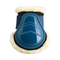 Horze Caliber bakbeinsbelegg med teddyfôr