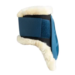 Horze Caliber bakbeinsbelegg med teddyfôr
