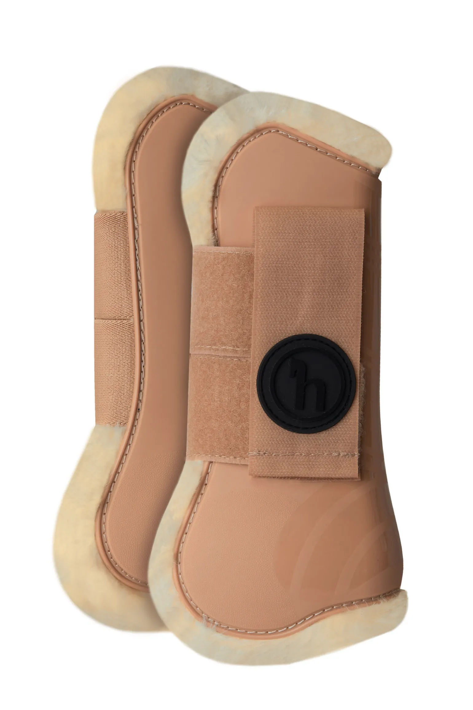 Horze Caliber senebelegg med teddyfôr