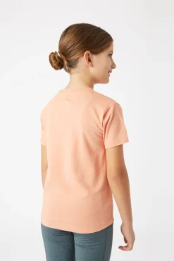 Horze Calina t-skjorte med broderi til barn