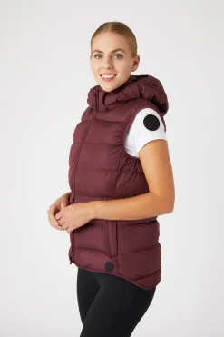 Horze Callie fôret ridevest med hette til dame