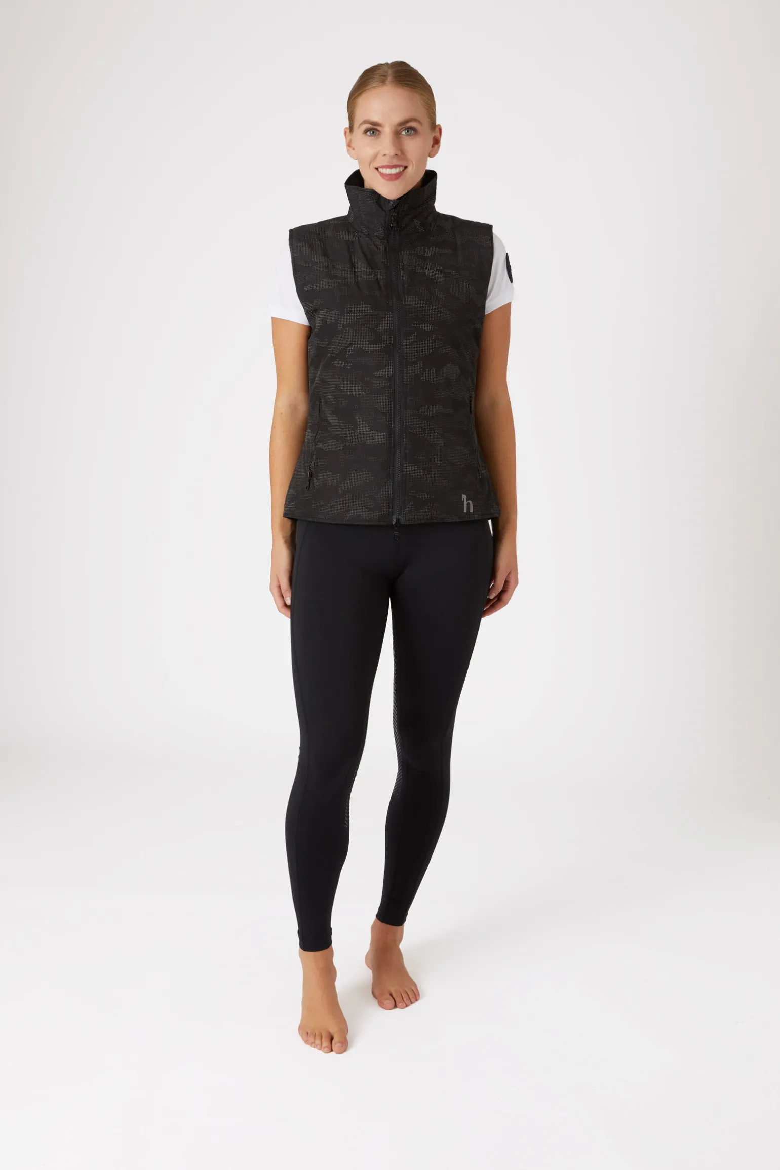 Horze Camo Luminox reflekterende vest, dame