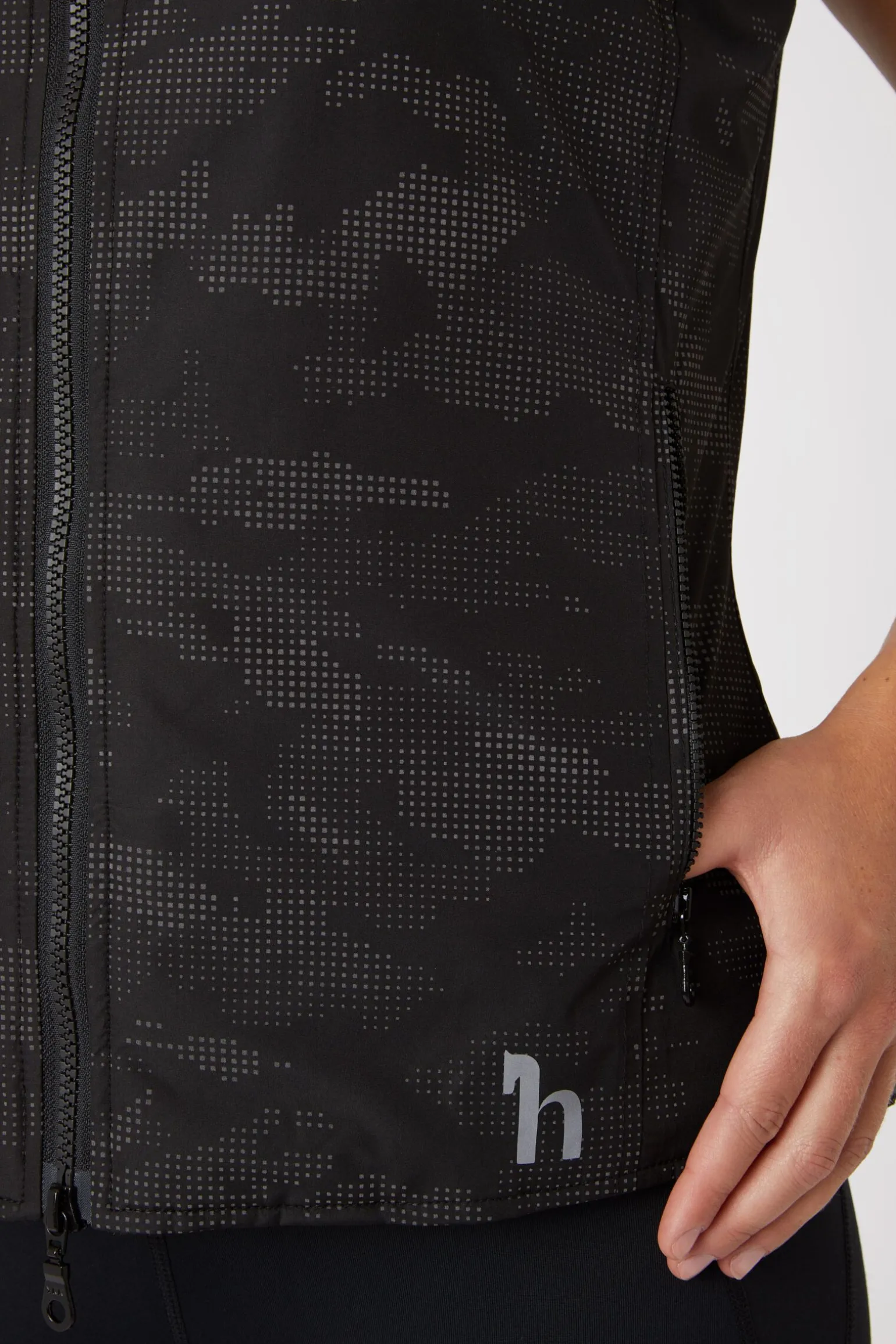 Horze Camo Luminox reflekterende vest, dame