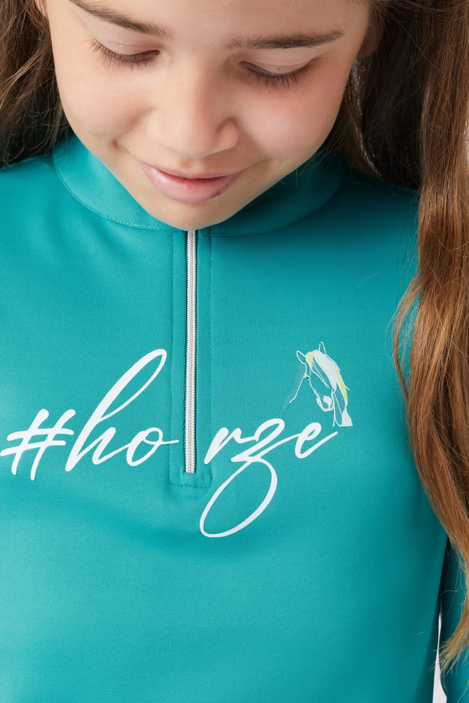 Horze Cosma funksjonell langermet genser til barn