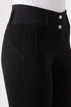 Horze Daniela helforsterkede ridebukser med silikon, dame