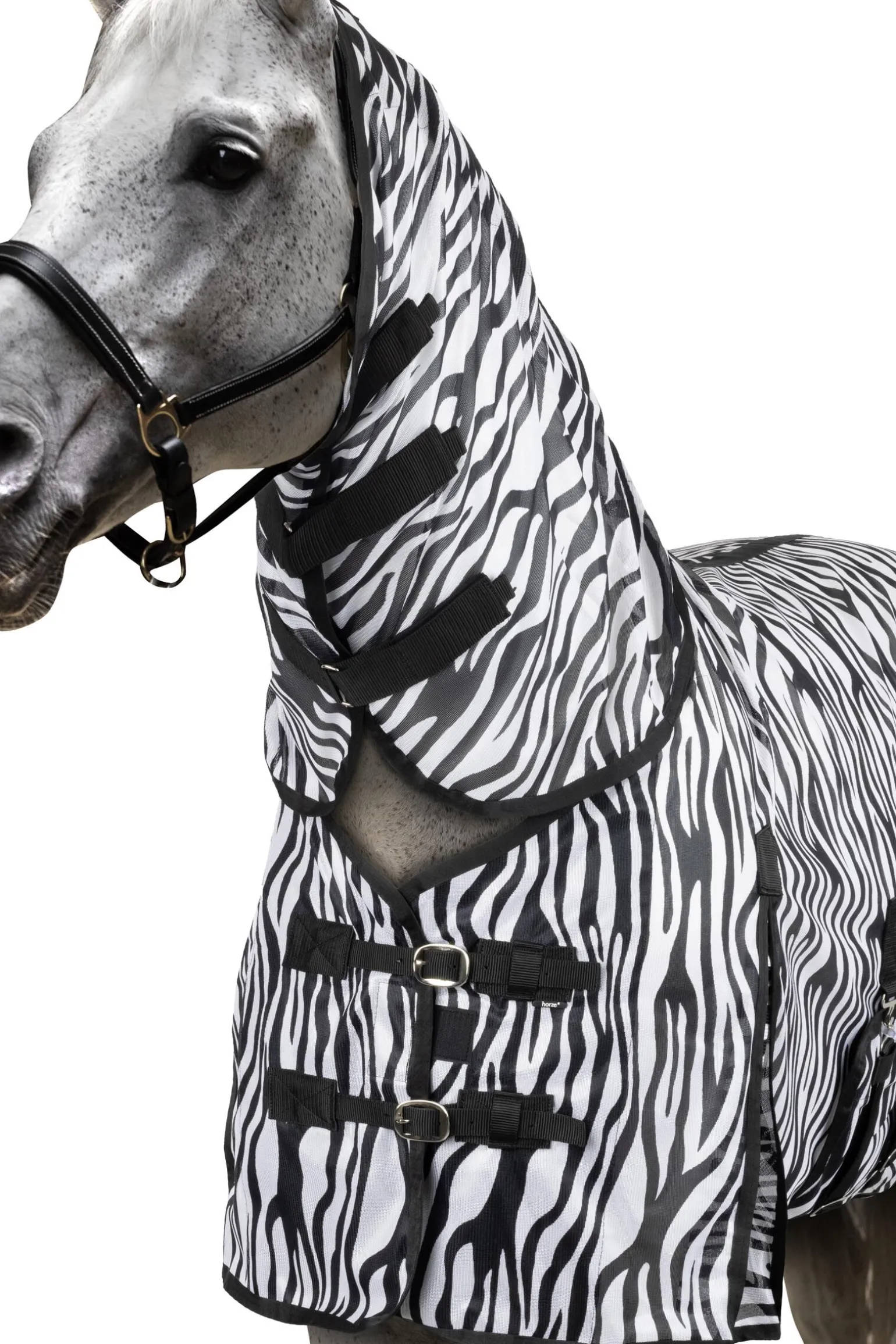 Horze Defender fluedekken med mageplate