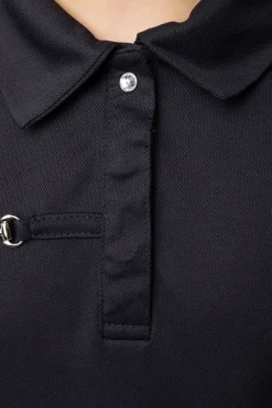 Horze Denise funksjonell kortermet poloskjorte, barn