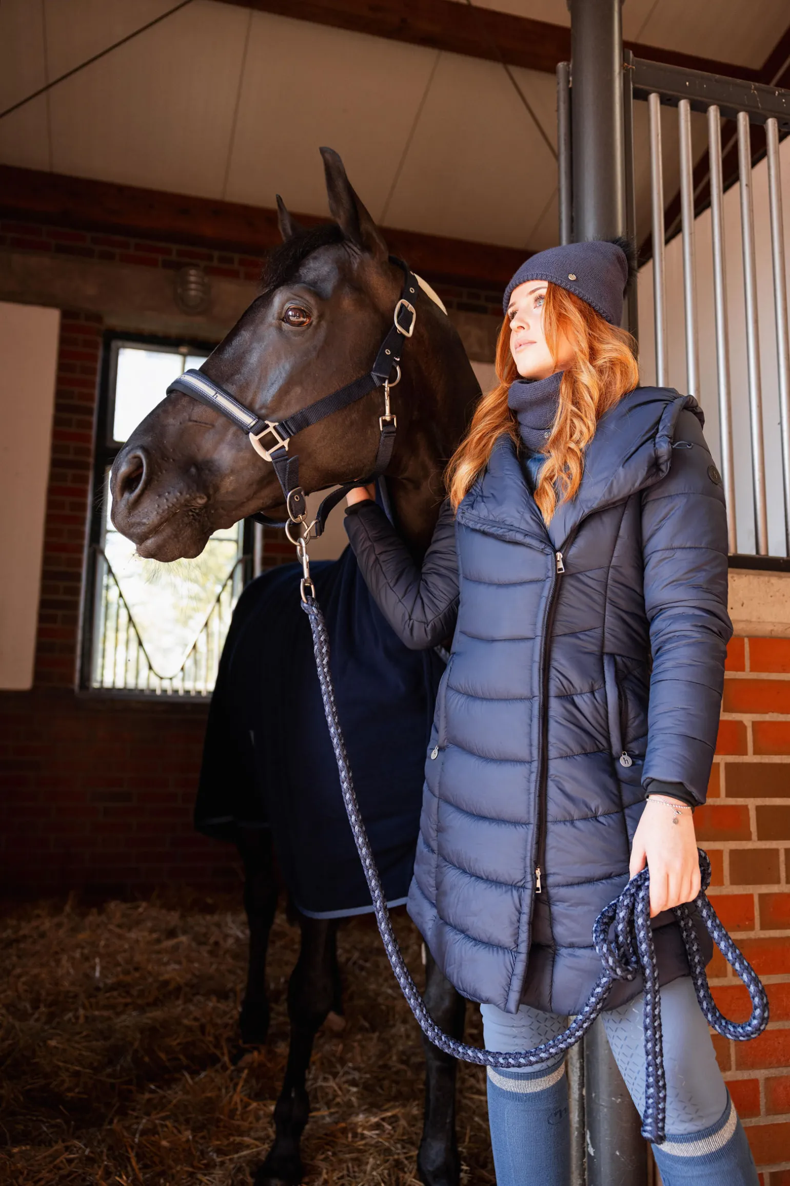 Horze Edith lang vattert kåpe