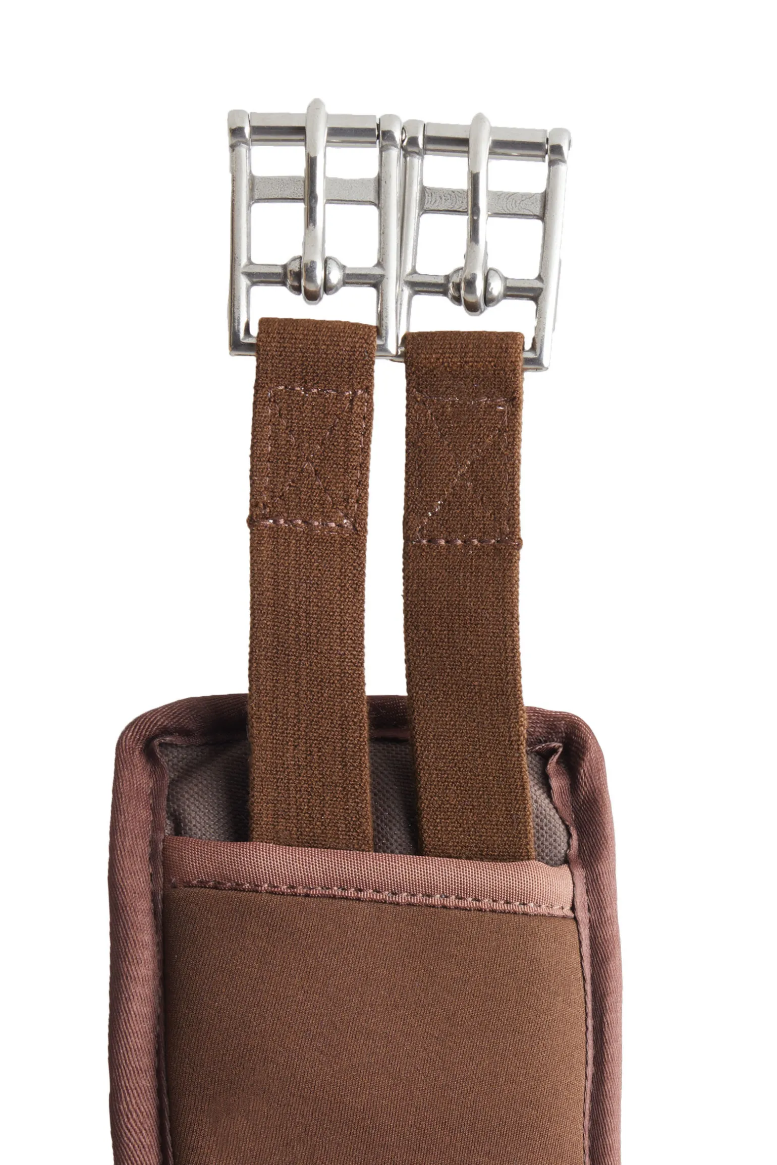 Horze Frontera formet, lang dressurgjord i neopren med strikk