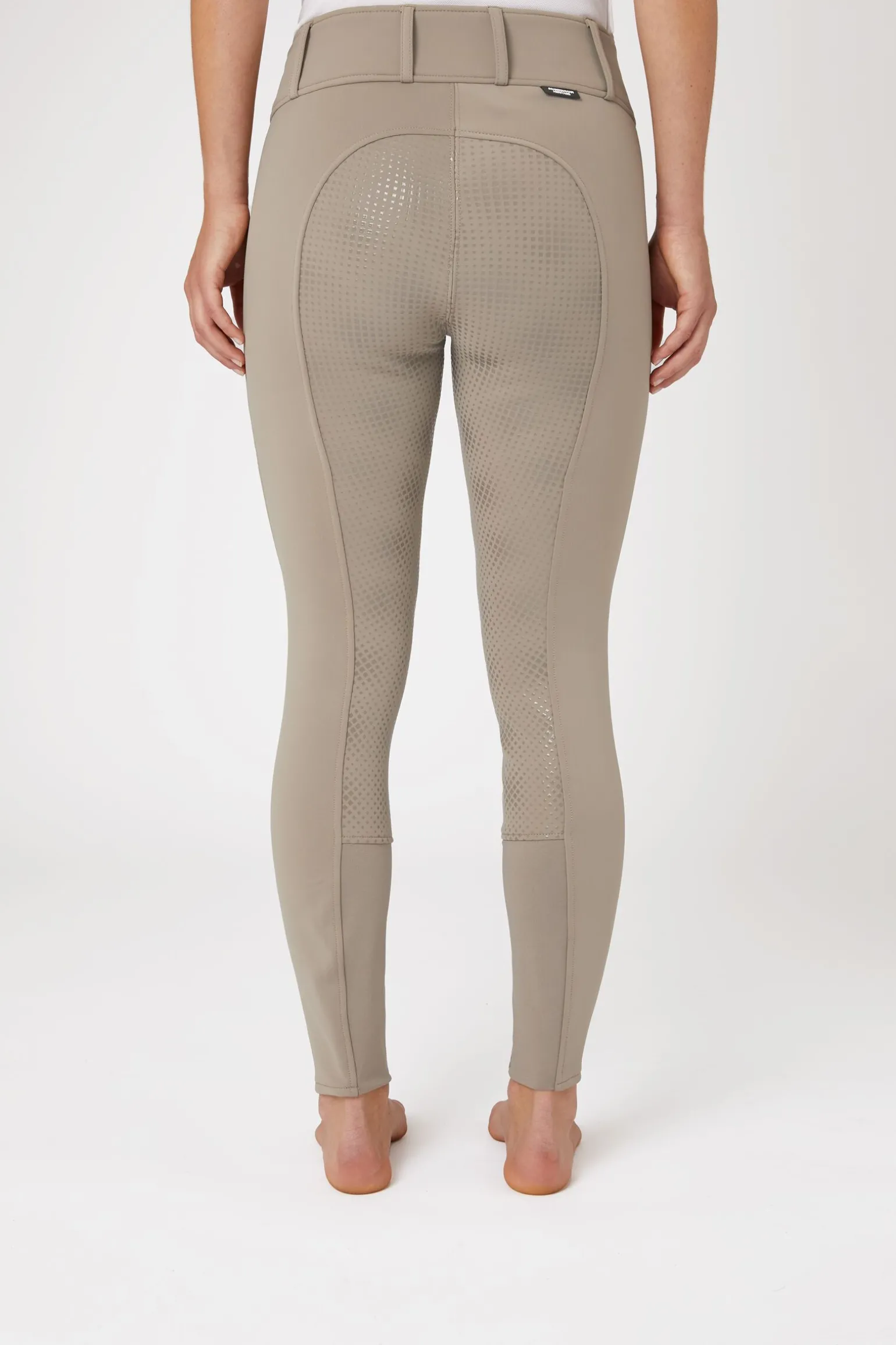 Horze Grand Prix helforsterkede thermo ridebukser i softshell, dame