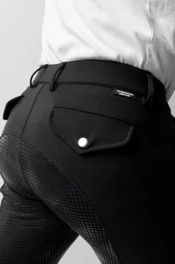 Horze Grand Prix helforsterket ridebukse med silikon, herre