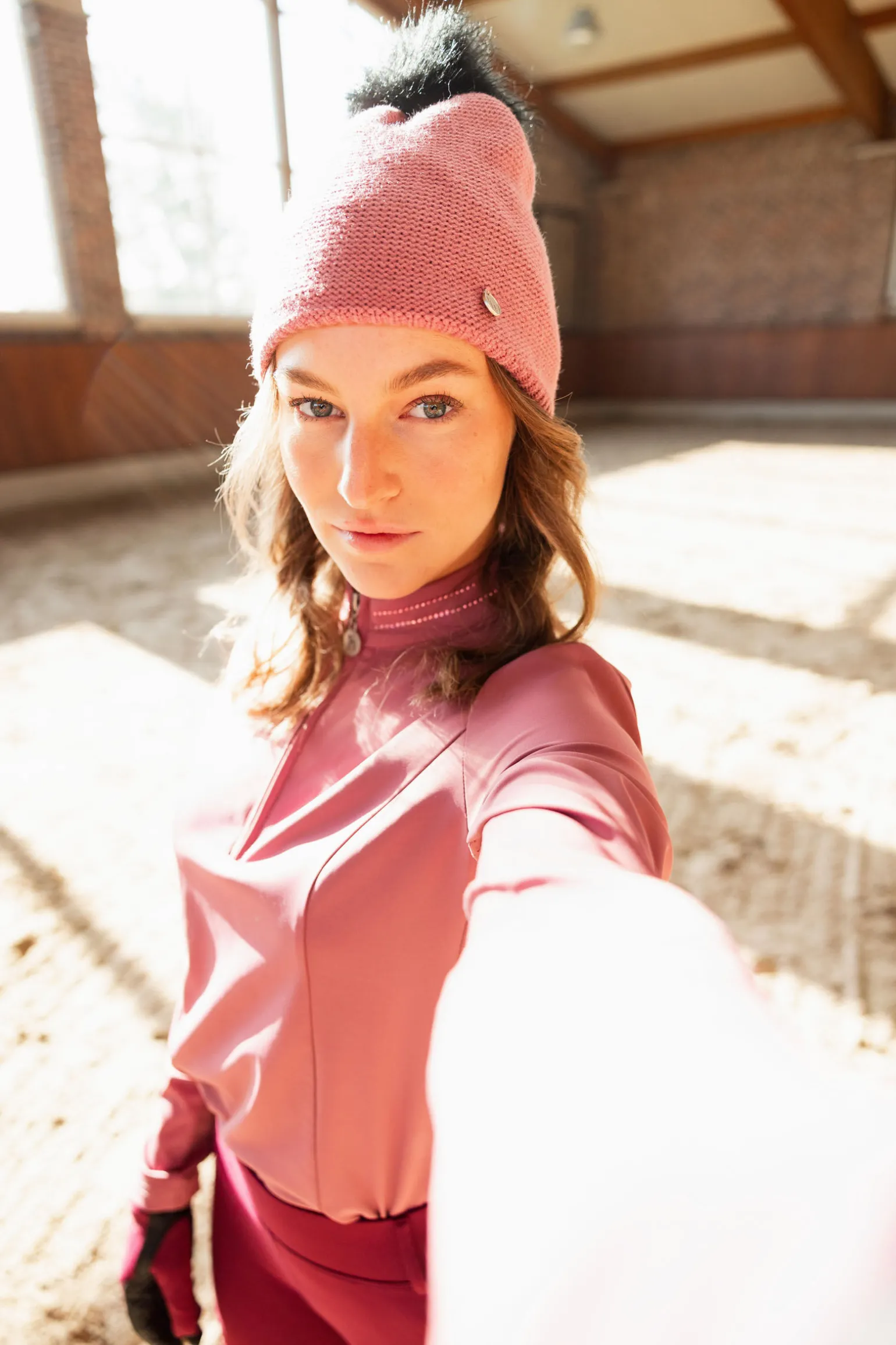 Horze Haze Strikket Lue