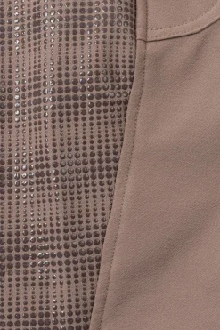 Horze helforsterkede ridebukser med silikon, høyt liv og telefonlomme, dame