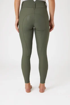 Horze Indira helforsterkede ridebukser med høyt liv til dame