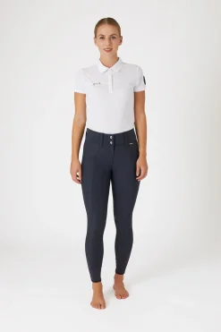 Horze Indira kneforsterkede ridebukser med høyt liv til dame