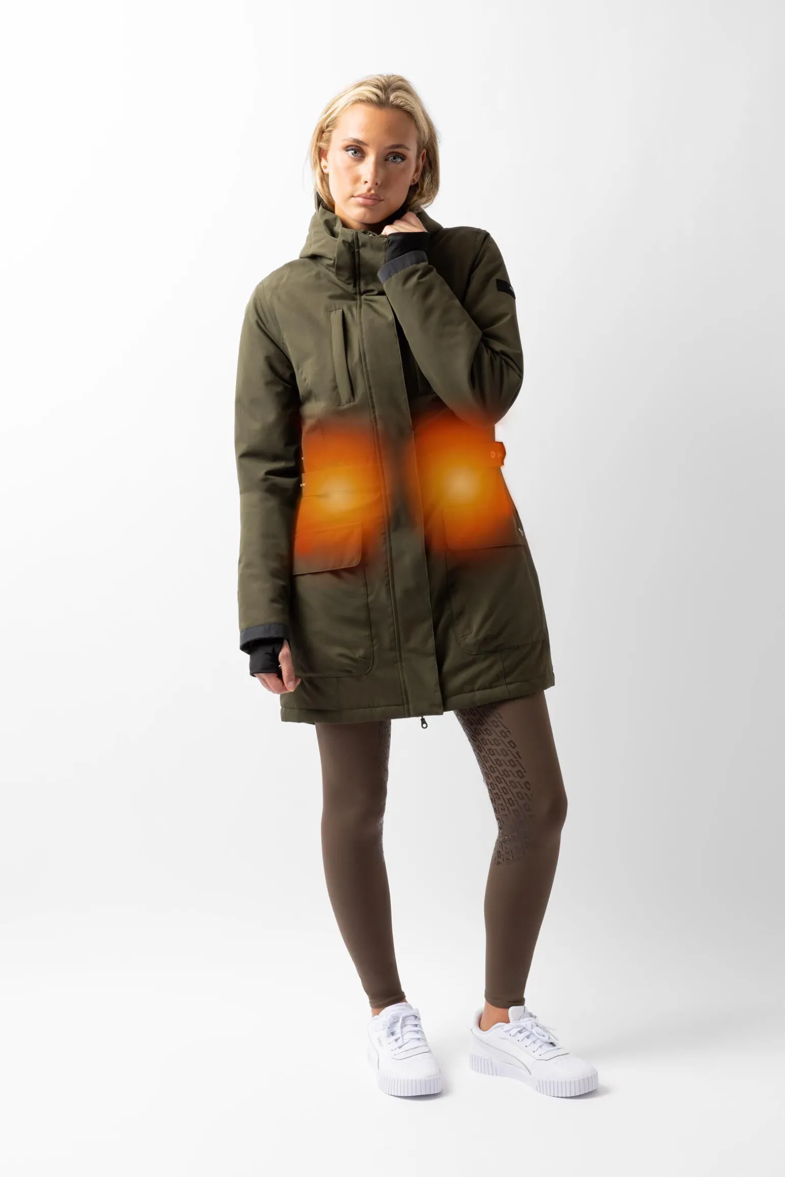 Horze Jadine varmejakke til ridning