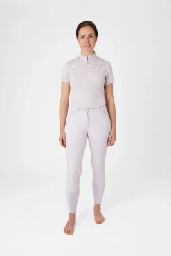 Horze Kaitlin helforsterkede ridebukser med blomsterdetaljer, dame