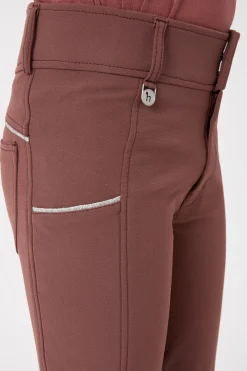 Horze Leighton Teens helforsterkede ridebukser med silikon og telefonlomme