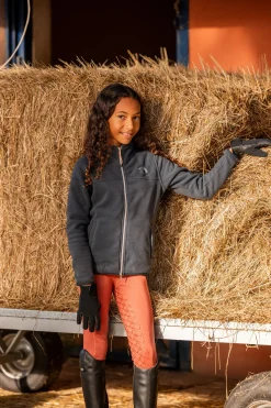 Horze Leighton Teens helforsterkede ridetights med silikon og varmt fôr